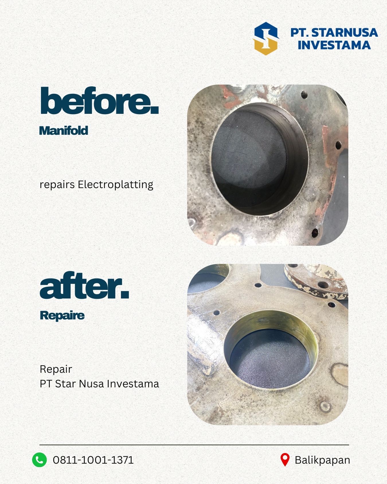 Manifold Repair Electroplatting Before After 1.jpg